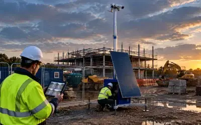 Construction Site Security Towers: The Visible Layer Your Static Alarm Misses